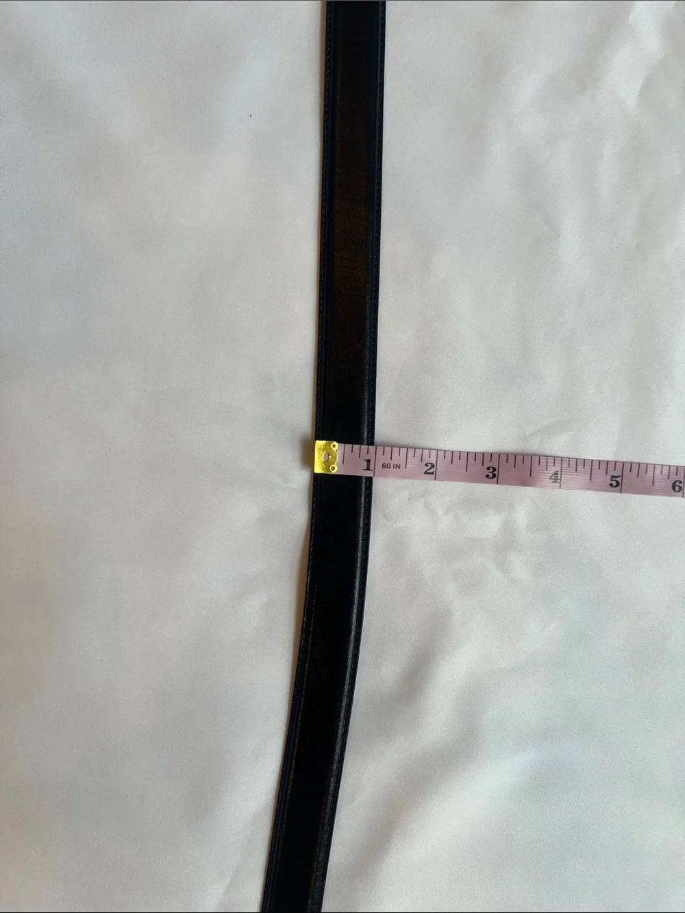 Fossil Sz M Black Western-Style Genuine Leather Belt Silver & Gold Buckle